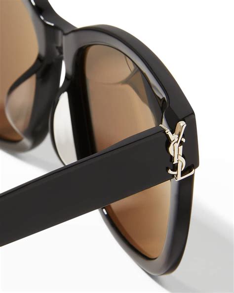 ysl polarized square acetate sunglasses